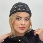 سربند قلاب بافی لاله