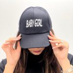 کلاه بیسبالی گلدوزی baby girl