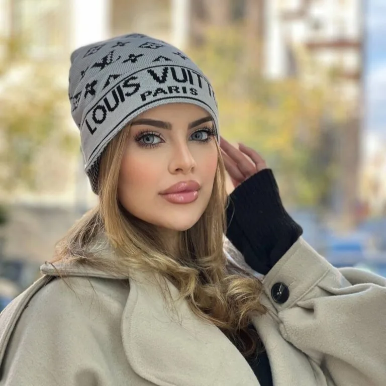 کلاه بافت لویویتون