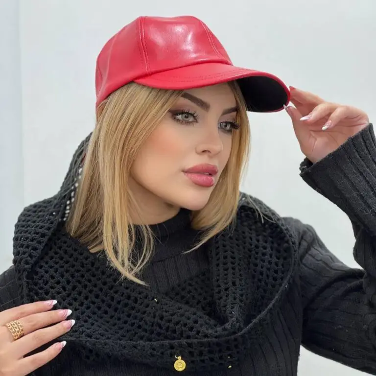 کلاه بیسبالی چرم