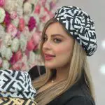 کلاه برت مخمل فندی