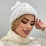کلاه بافت زاپ دار