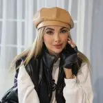 کلاه برت چرم