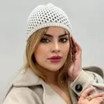 کلاه قلاب بافی پروانه