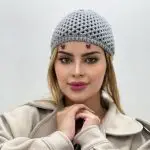 کلاه قلاب بافی پروانه
