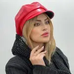 کلاه هشت ترک چرم
