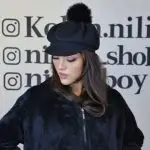 کلاه ۸ترک نقاب دار فوتر پوم دار