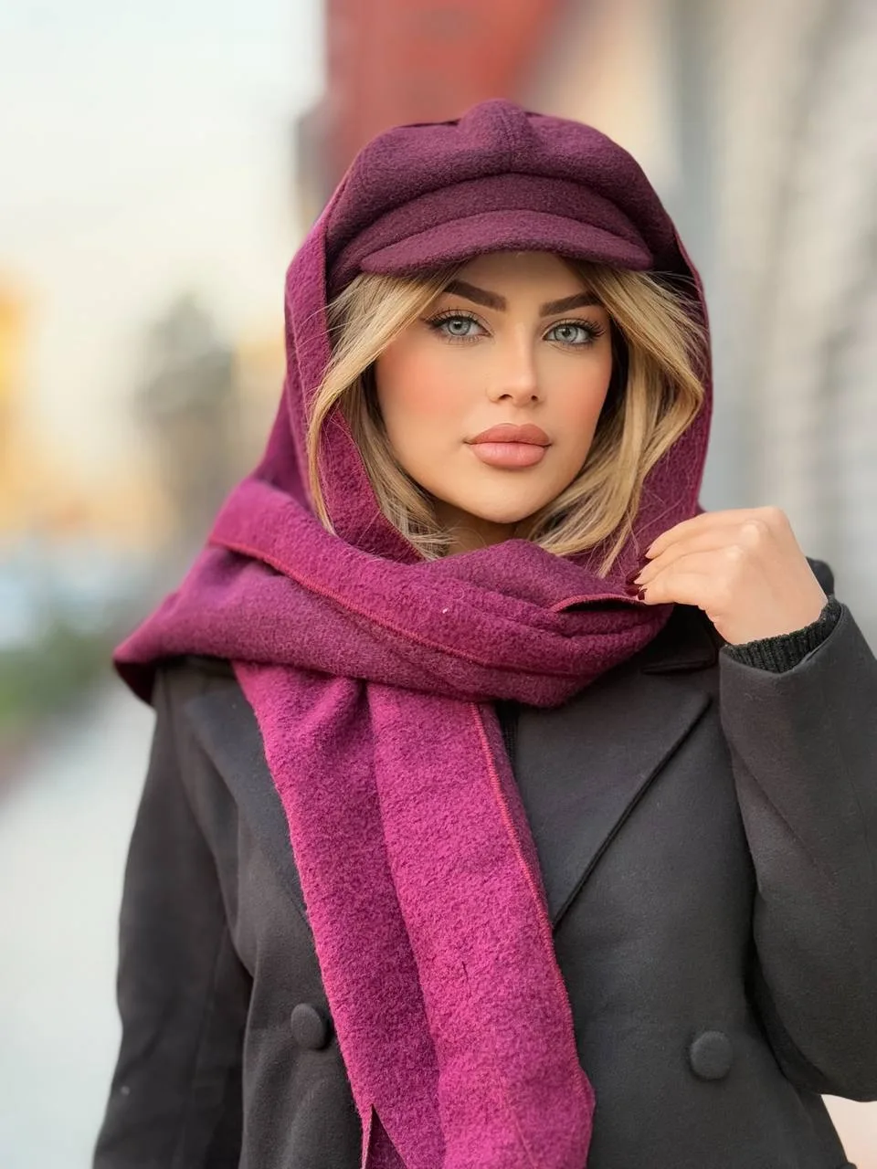 IMG_20241225_224907_213 ست هشت ترک و شال فوتر آلبالویی