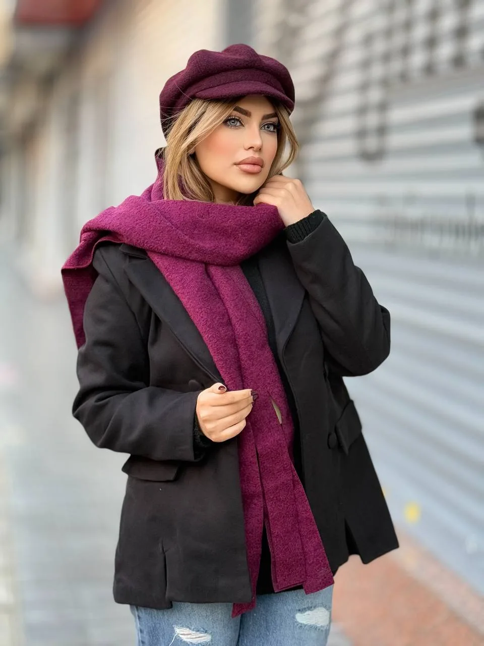 IMG_20241225_224907_631 ست هشت ترک و شال فوتر آلبالویی
