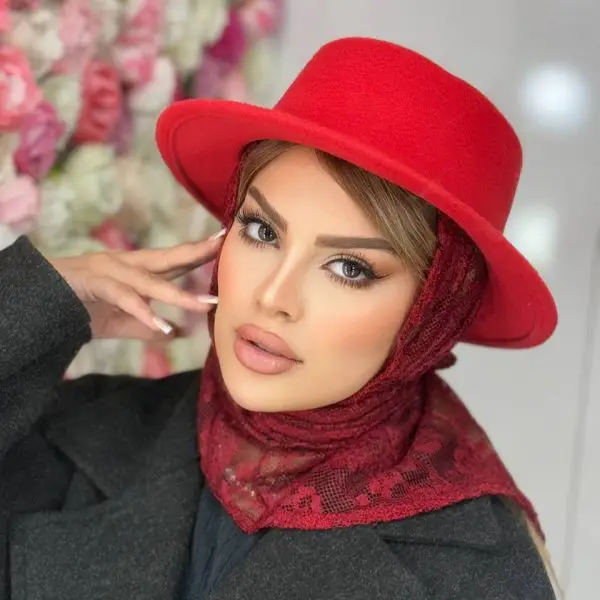 کلاه شهرزادی لبه کوتاه