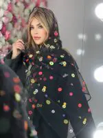 شال گل گلی