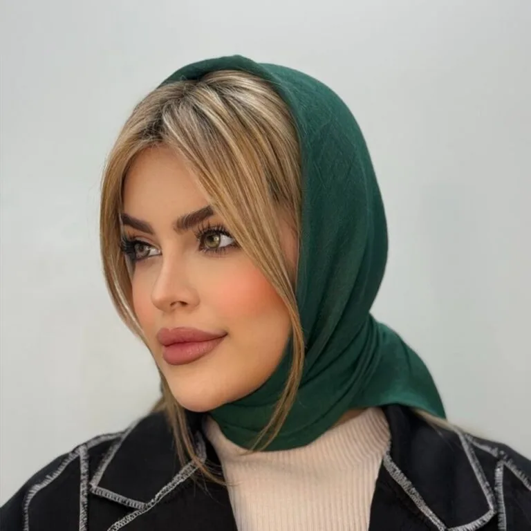 مینی اسکارف نخی