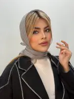 مینی اسکارف نخی