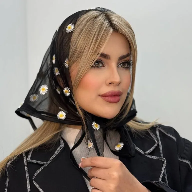 مینی اسکارف بابونه