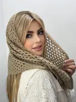 شال قلاب بافی بهاره