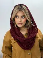 شال قلاب بافی بهاره