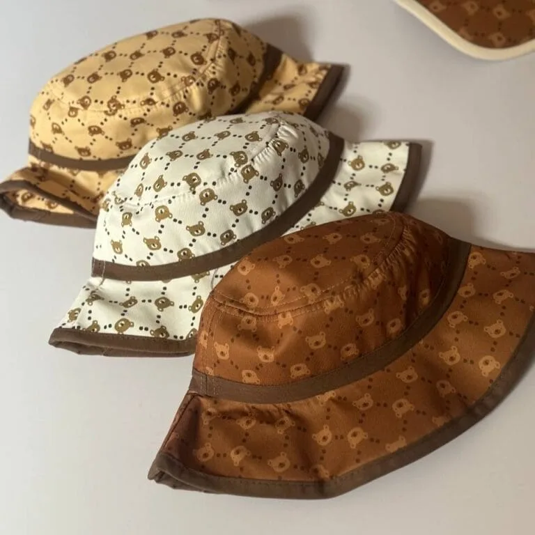 کلاه باکت بچگانه طرح گوچی خرسی