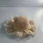 کلاه ساحلی بچگانه با بند کنفی