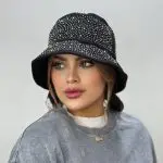 کلاه باکت فول نگین وارداتی