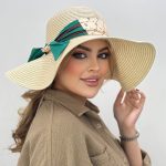 کلاه ساحلی گوچی سبز