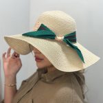 کلاه ساحلی گوچی سبز