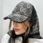 کلاه بیسبالی گوچی طرح بزرگ