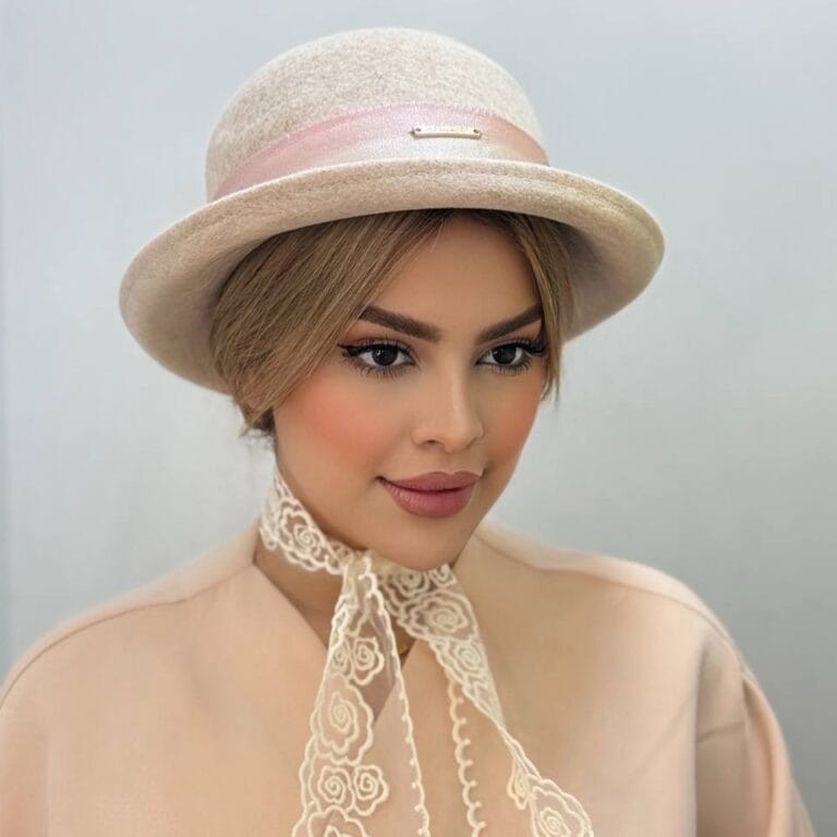 کلاه باکت ابریشمی