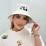 کلاه باکت گلدوزی پاندا خوابیده