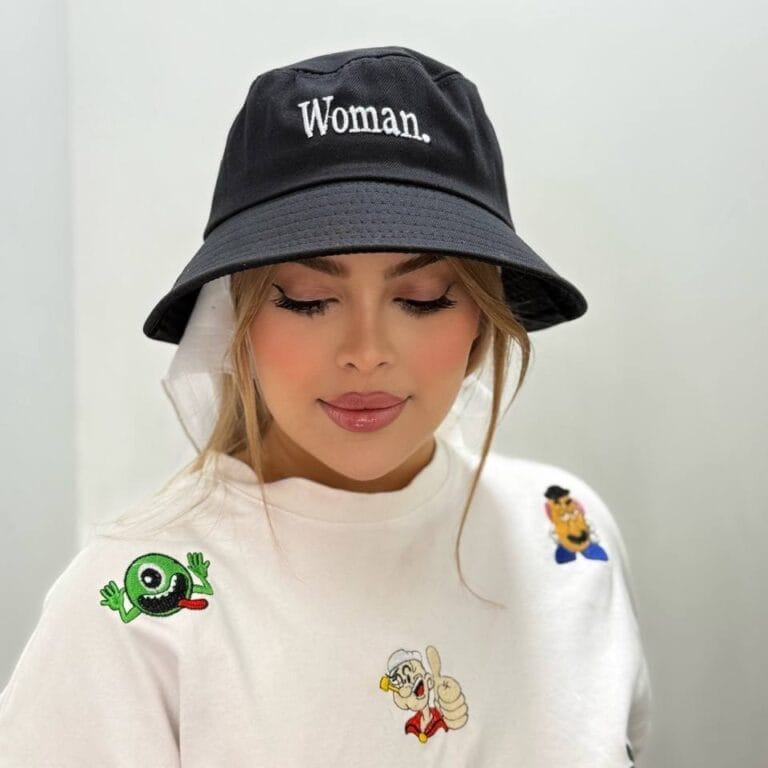 کلاه باکت گلدوزی woman