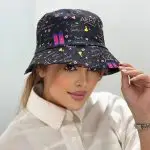 کلاه باکت طرحدار