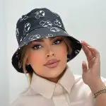 کلاه باکت طرحدار