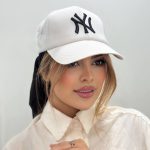 کلاه بیسبالی کتان گلدوزی NY