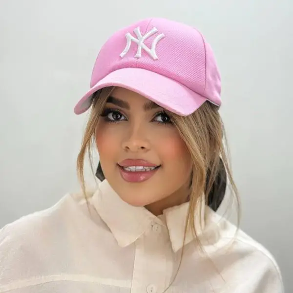 کلاه بیسبالی کتان گلدوزی NY