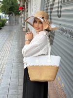 ست کلاه و کیف ساحلی بستنی