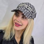 کلاه بیسبالی طرح دار Christion Dior