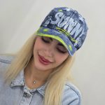 خرید کلاه بیسبالی جین آبرنگی sunny
