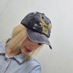 خرید کلاه بیسبالی جین آبرنگی عقاب