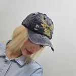 خرید کلاه بیسبالی جین آبرنگی عقاب