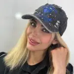 خرید کلاه بیسبالی جین آبرنگی بز