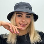 بررسی کلاه باکت کتان ساده