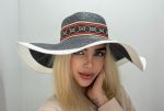 قیمت کلاه ساحلی دو رنگ لبه بلند گوچی
