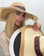 راهنمای خرید کلاه ساحلی دو رنگ لبه بلند گوچی