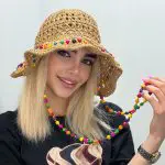 کلاه ساحلی رافیا اسمارتیز