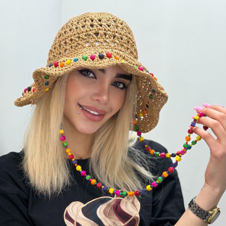 کلاه ساحلی رافیا اسمارتیز