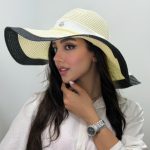 قیمت کلاه ساحلی لبه بلند m مروارید