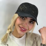 خرید کلاه بیسبالی طرح قلاب بافی