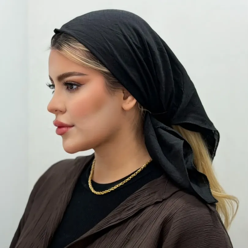 خرید مینی اسکارف مشکی