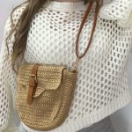 کیف رافیا کمربندی