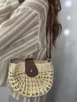 خرید کیف رافیا زنبوری