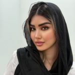 شال حاشیه گیپور مشکی